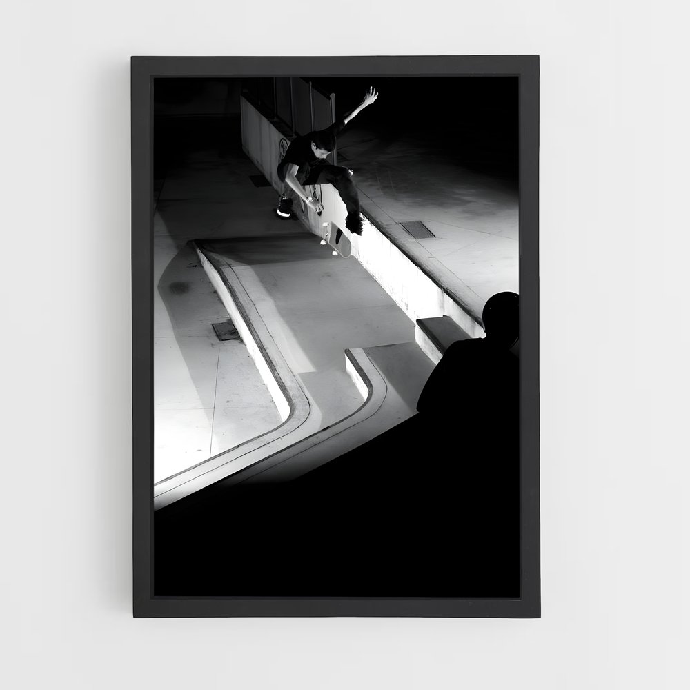 Poster Luan oliveira – affiche Skateboard (vue 2)